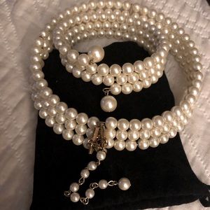 Set of necklace and bracelet ⭐️